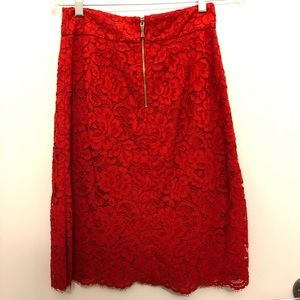 kate spade Skirts - Kate Spade Red Skirt kate spade Skirts - Kate Spade Red Skirt